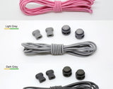 Elastic No Tie Shoelaces Version 2 - 22 Colorways Available