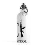 Fuck Gun Control Stainless Steel Water Bottle