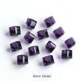 3D Rhinestone Cube Charms | 10 Pieces Per Set